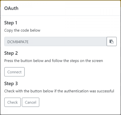 oauth setup 2