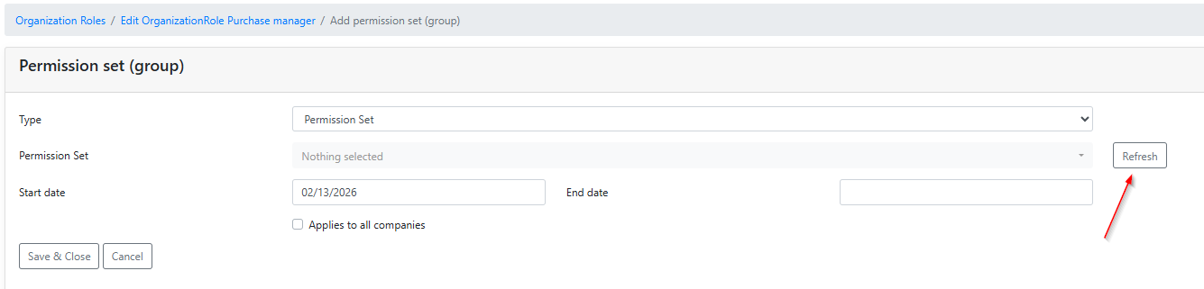 refresh permissionsets org.role (13022026)